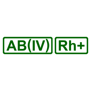   AB(IV) Rh+ ( )