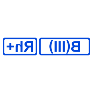        B(III) Rh+ ( ) -   5 .