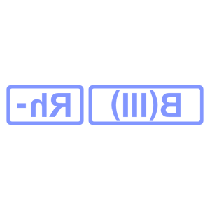        B(III) Rh- ( ) -   5 .
