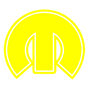 Желтая наклейка «Mopar logo» - купить от 31 руб.