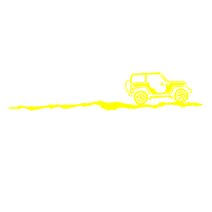  Jeep on the road