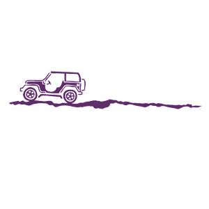      Jeep on the road -   122 .