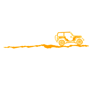  Jeep on the road
