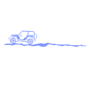      Jeep on the road -   122 .