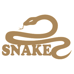 Светло-коричневая наклейка «Snake» - купить от 107 руб.